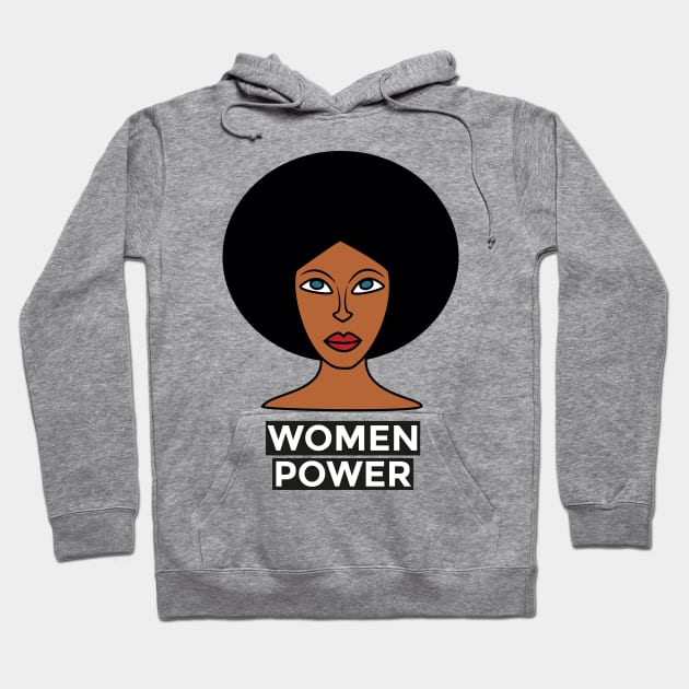 Women Power, Black power Hoodie by sarha